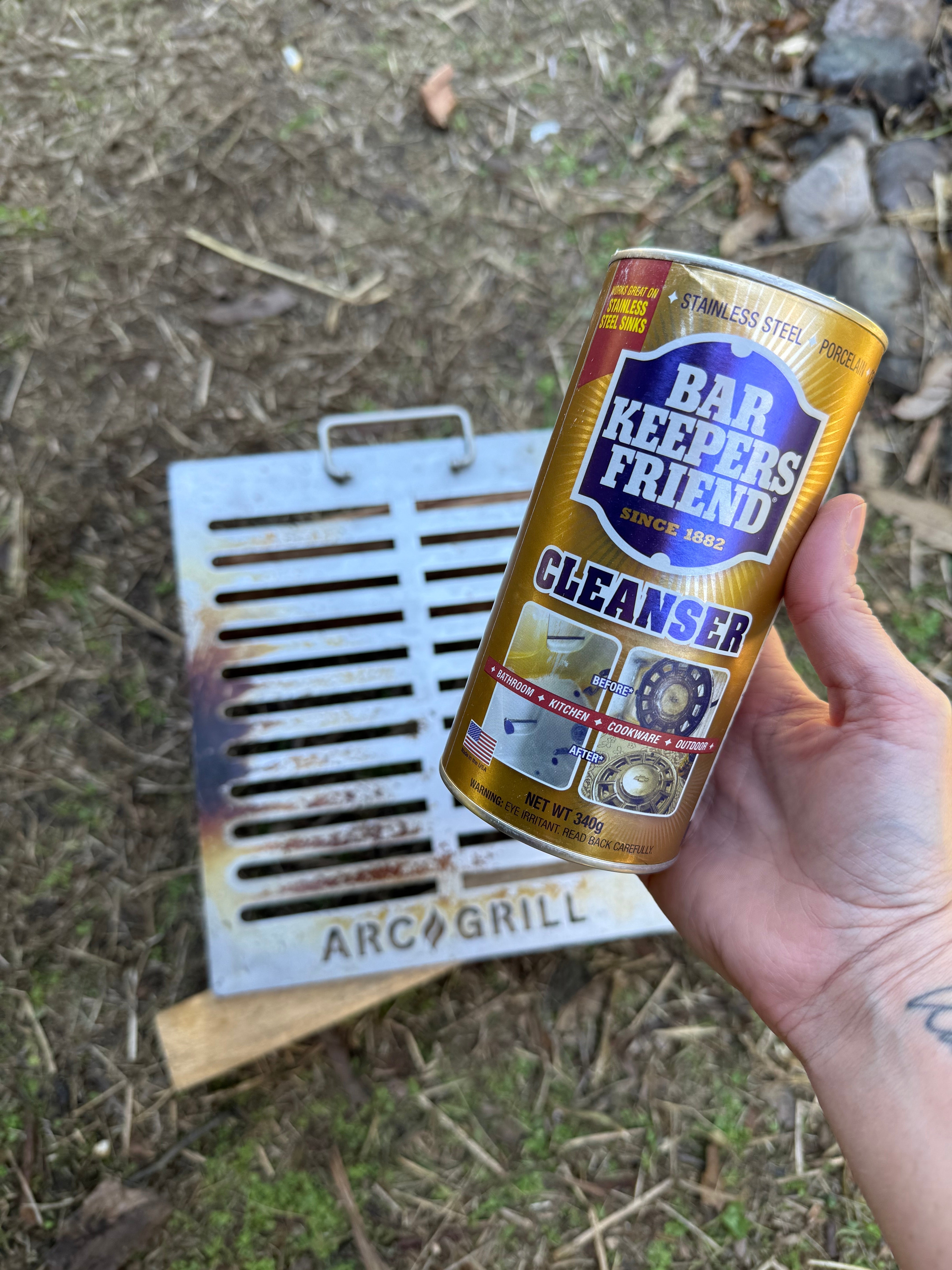 Keeping you ArcMate BBQ plates clean