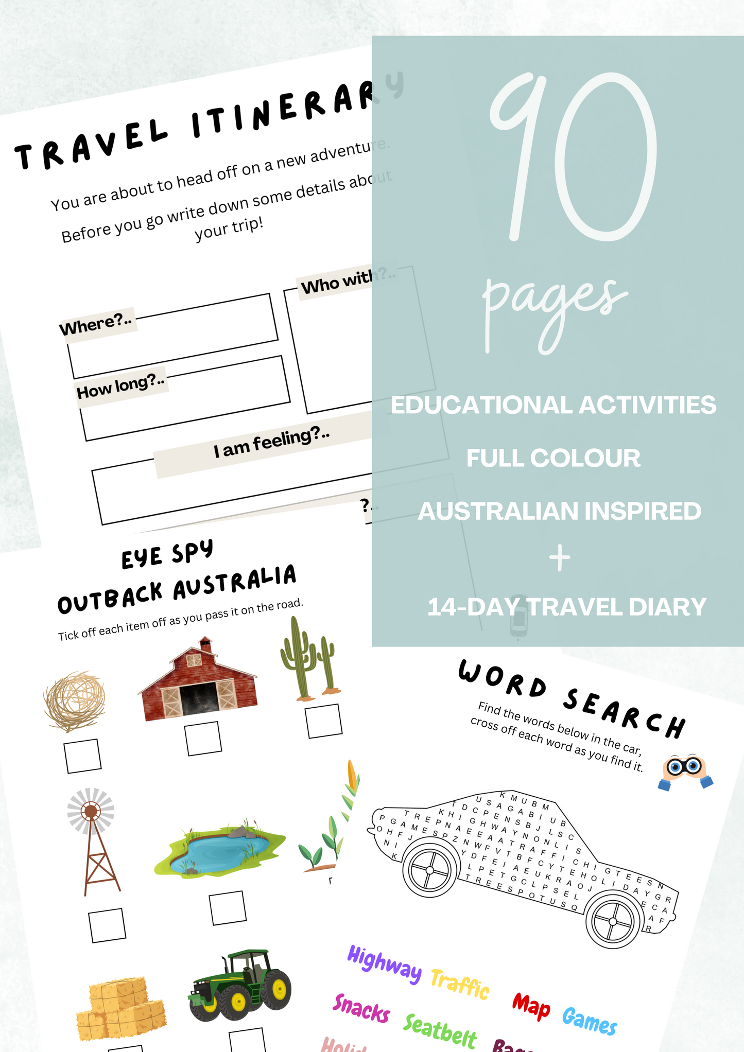 Australian Kids Travel Book