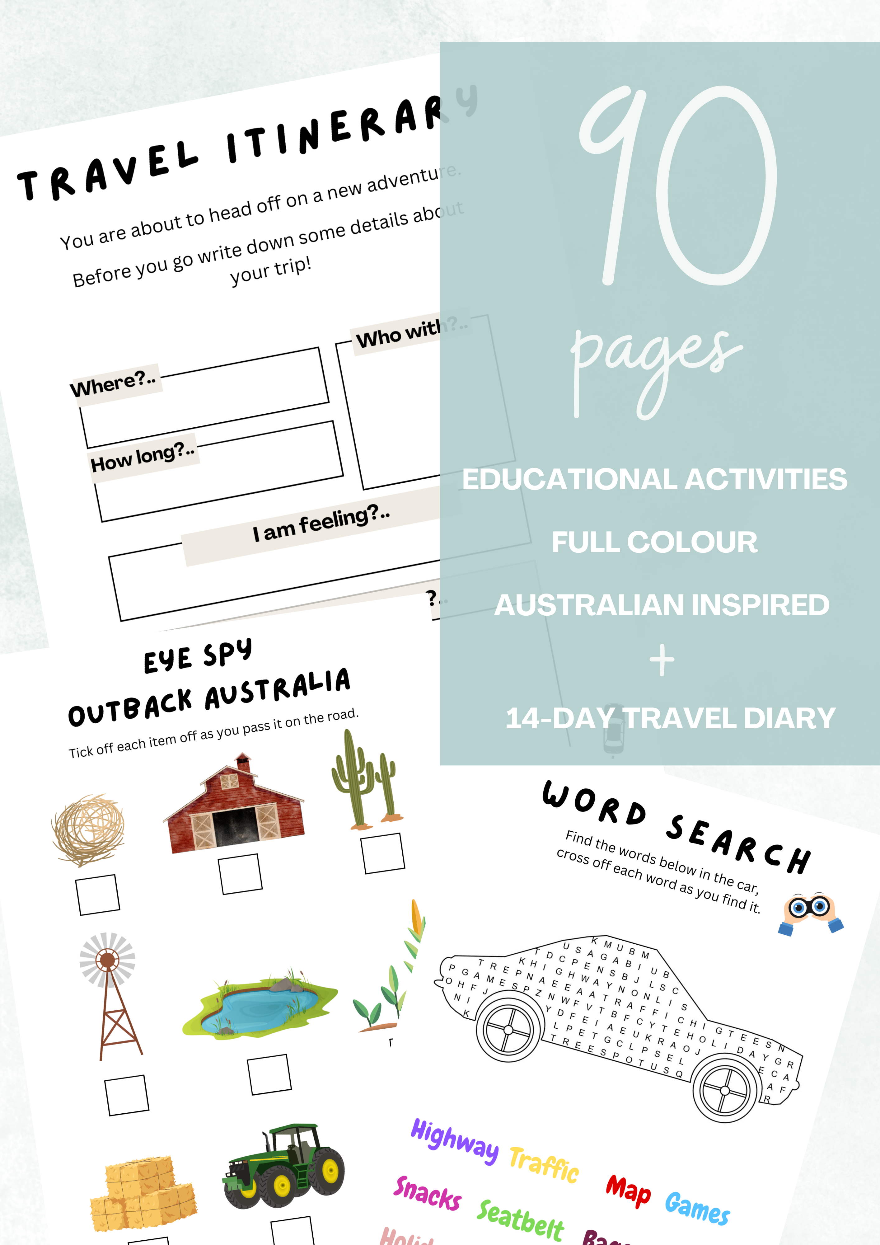 Australian Kids Travel Book