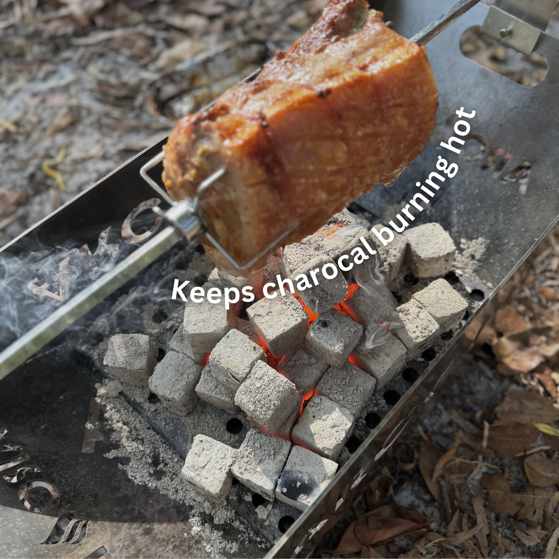 Arcoal Grate - Portable Charcoal BBQ Grate