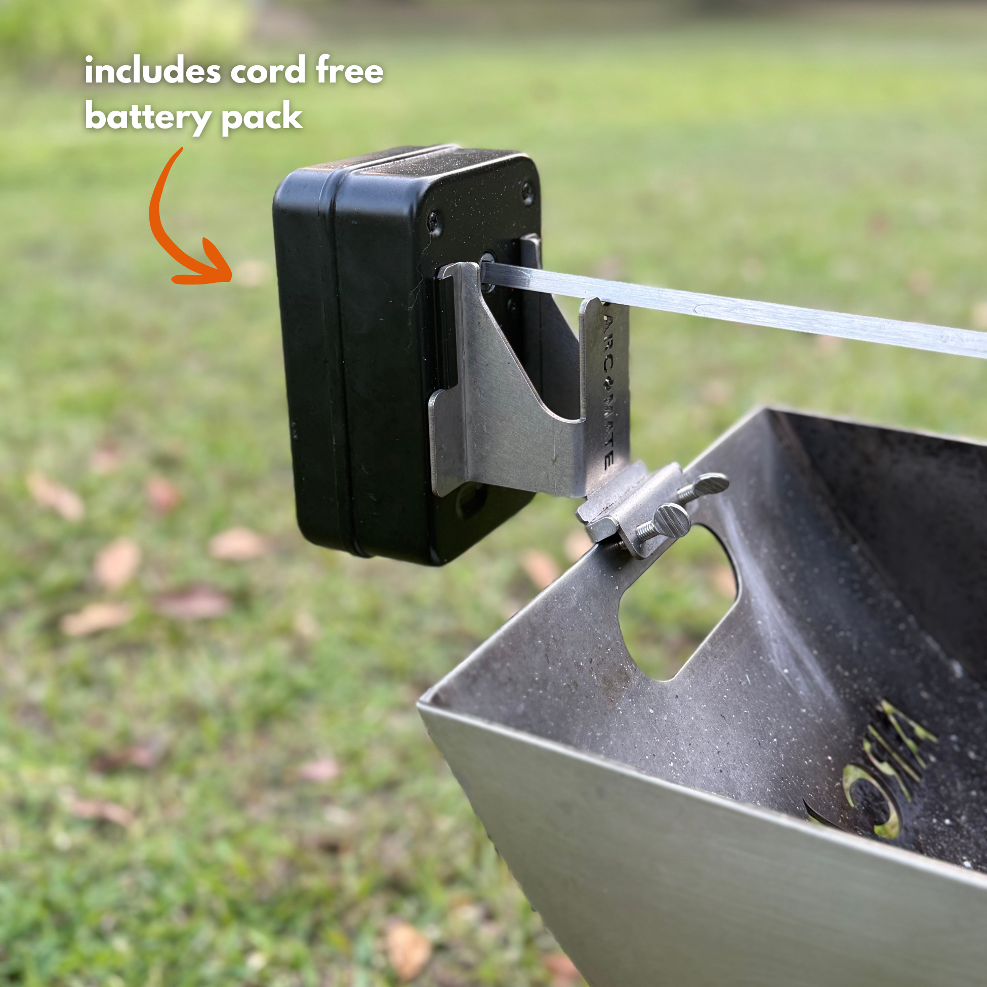 ArcMate BBQ Rotisserie Battery Kit