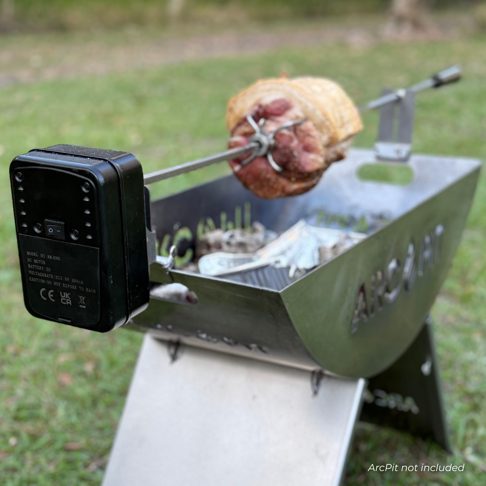 ArcMate BBQ Rotisserie Battery Kit