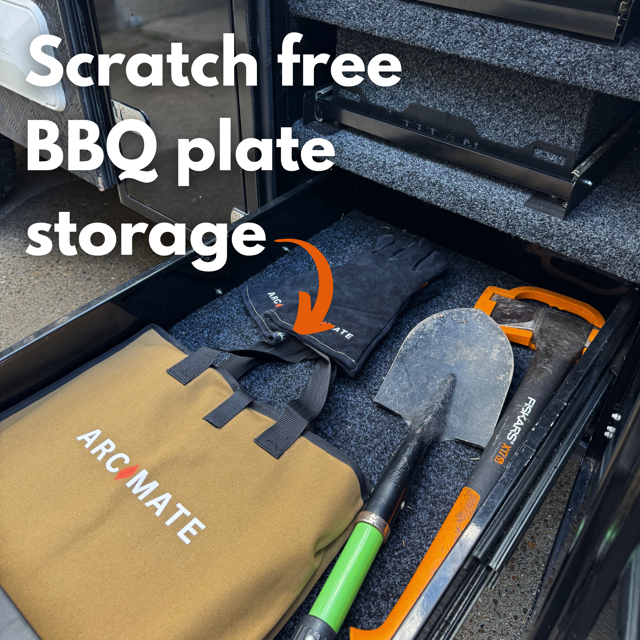 ArcBag - BBQ Plate Storage Bag
