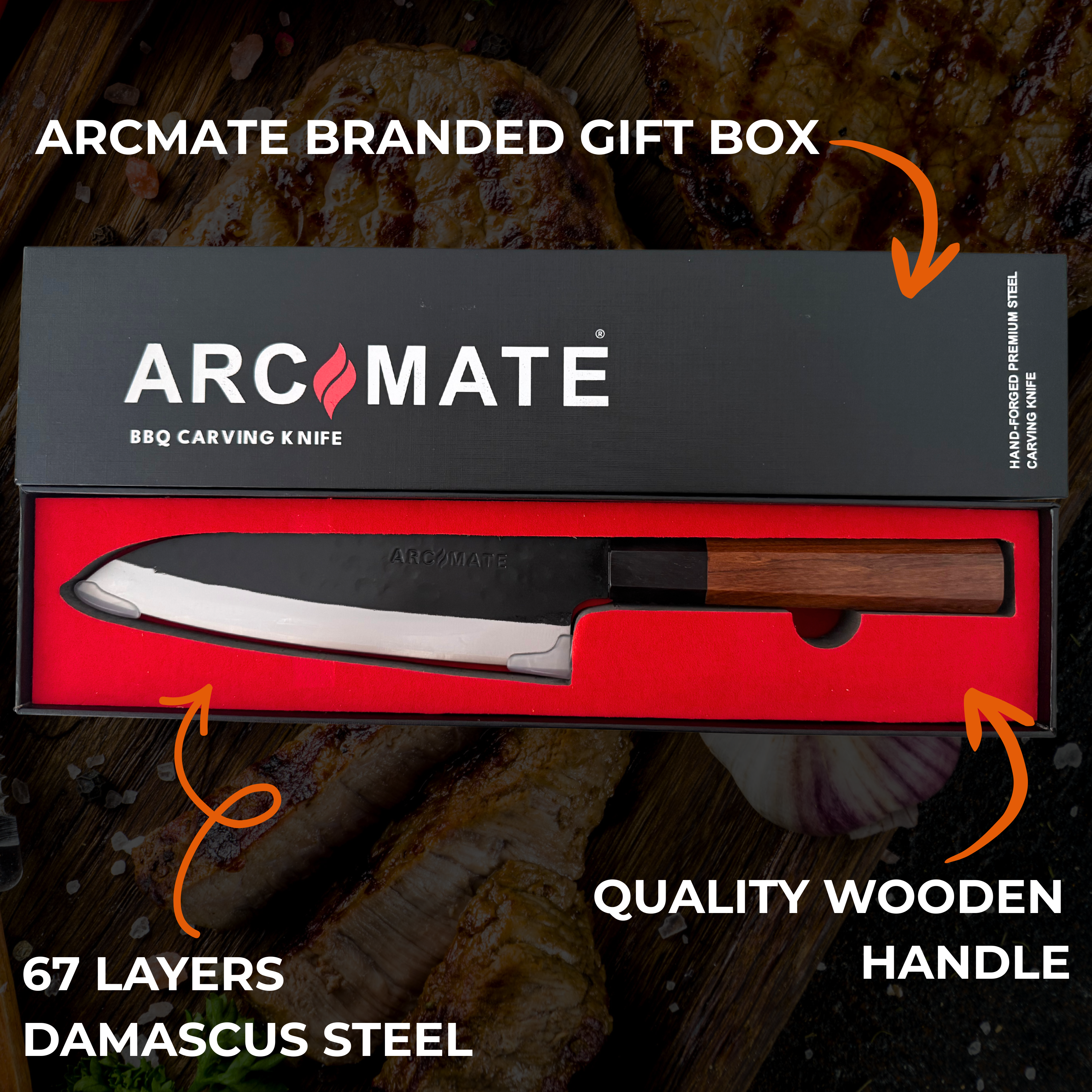 FREE Hand Forged Carving Knife VALUED at $165