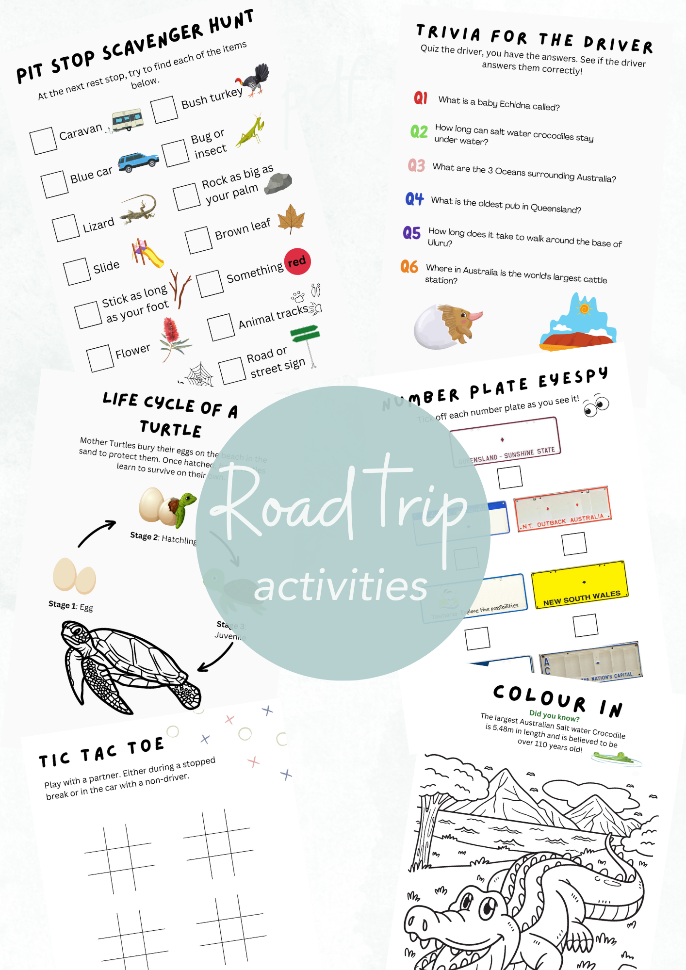 Australian Kids Travel Book