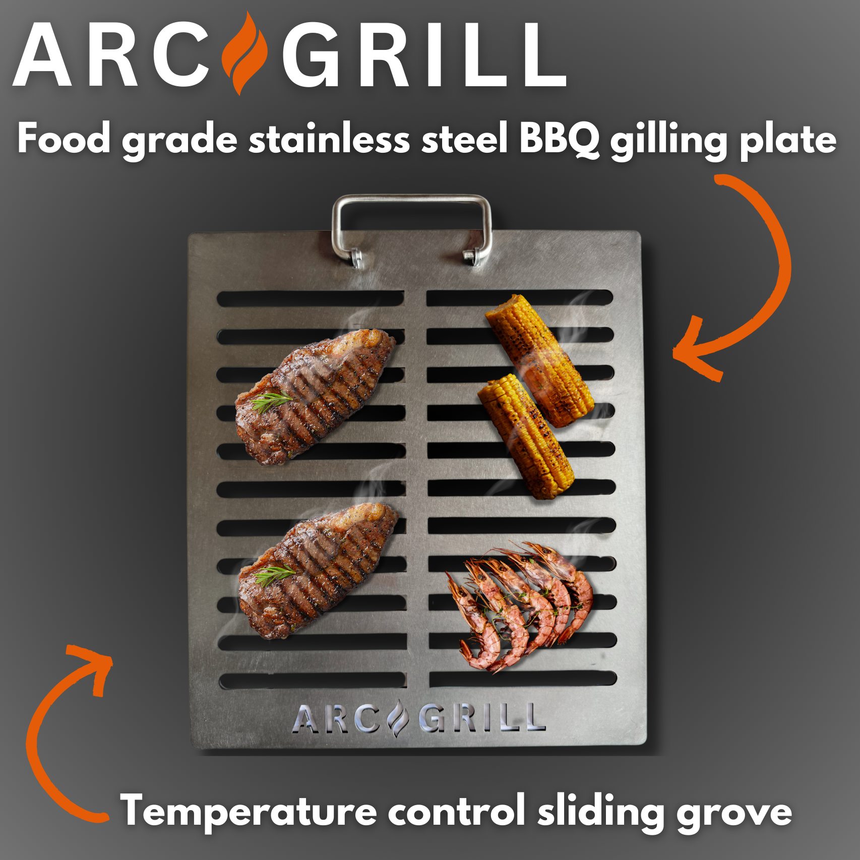 Stainless steel BBQ Grill