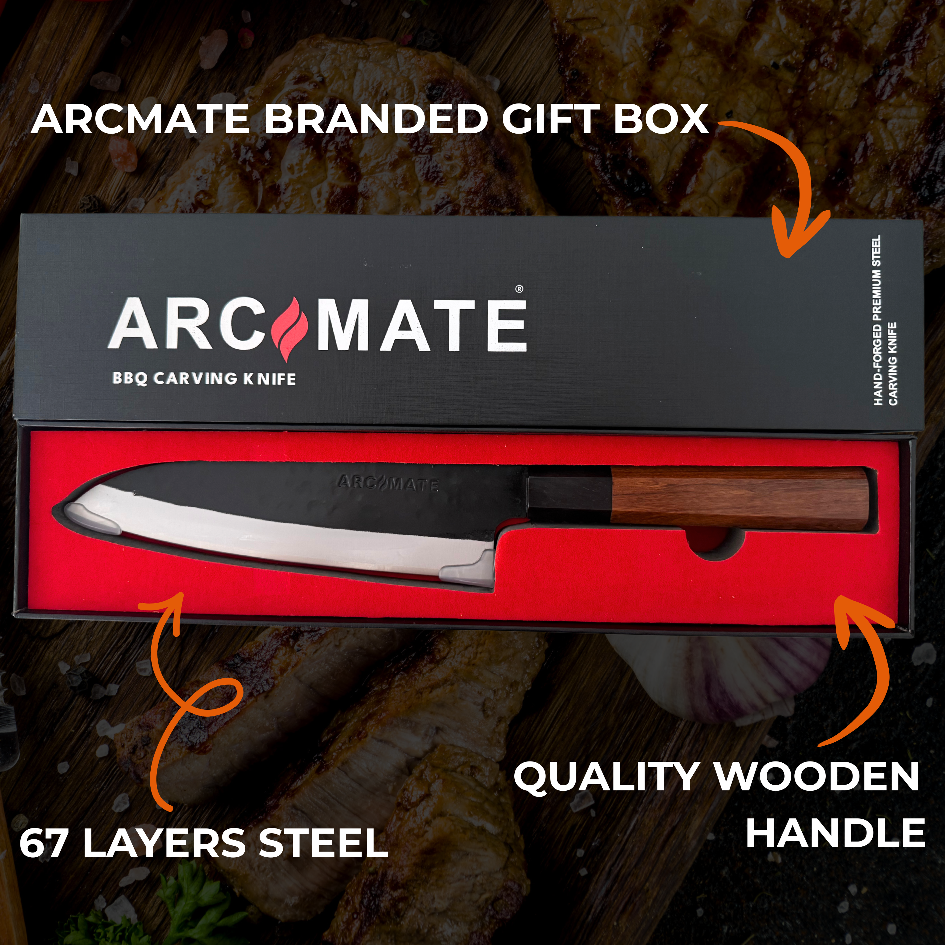 ArcMate BBQ Carving Knife