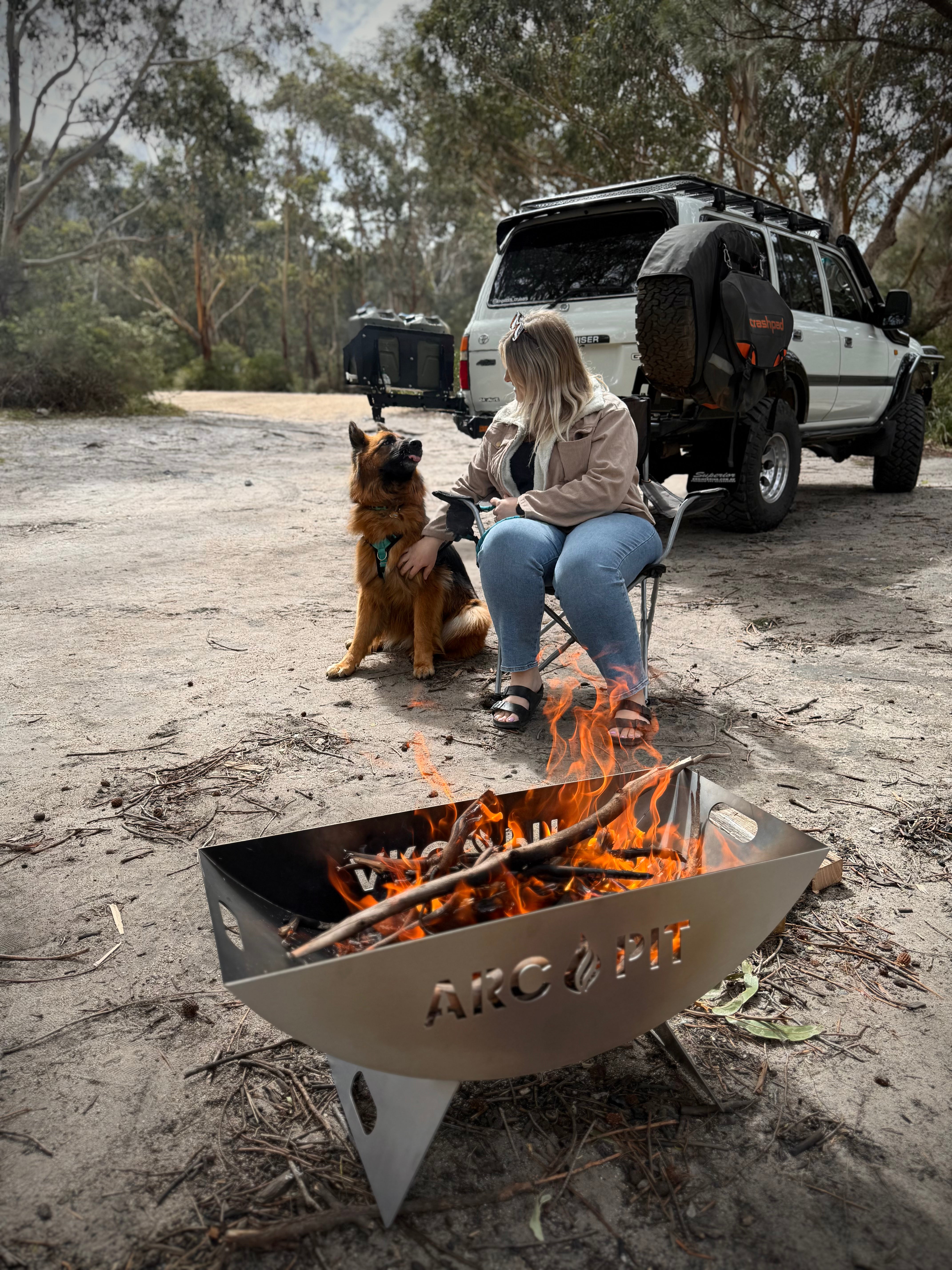 ArcPit XL - Portable Fire Pit