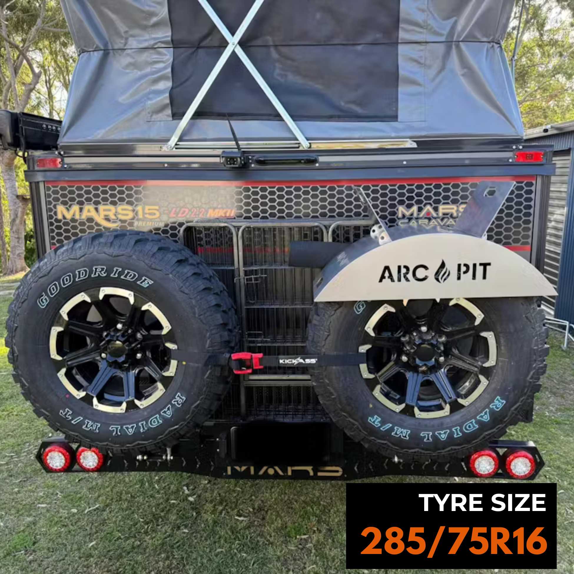 ArcPit XL - Portable Fire Pit