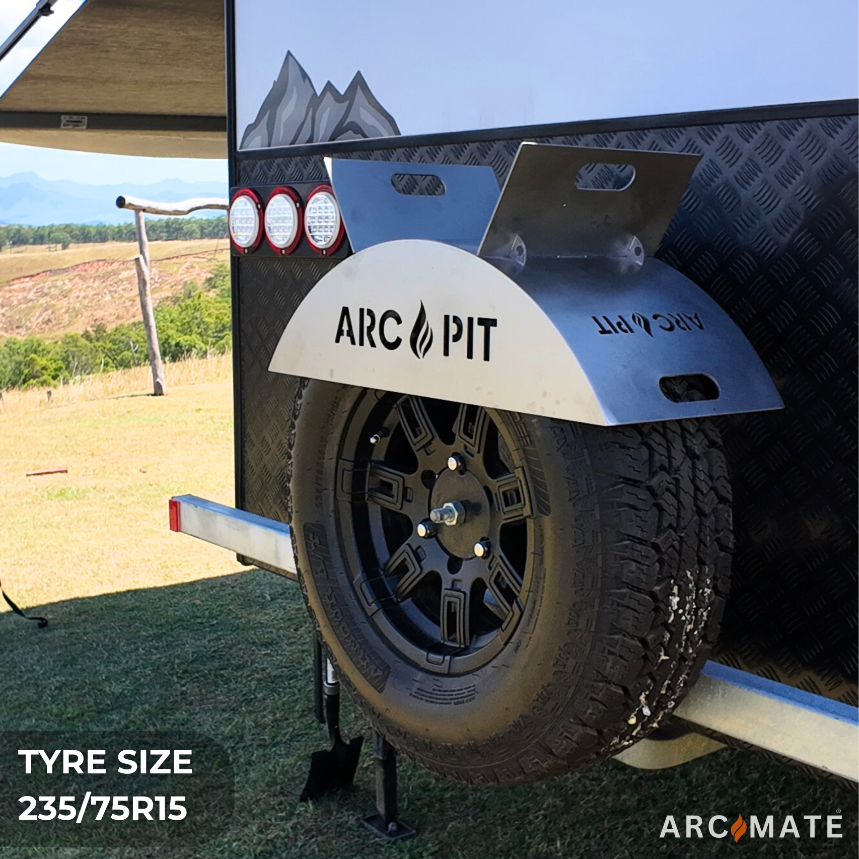 ArcPit - Portable Fire Pit