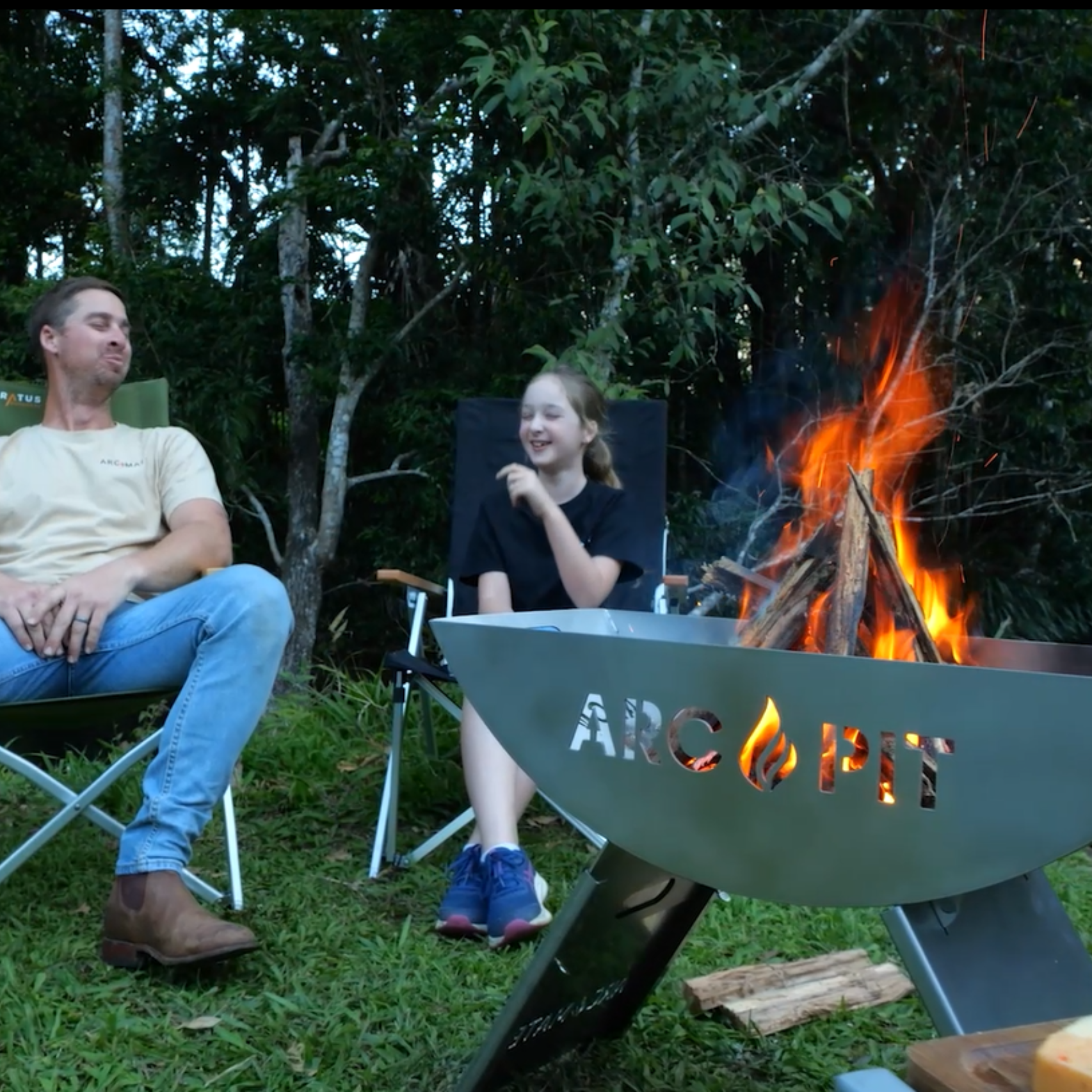 ArcPit - Portable Fire Pit