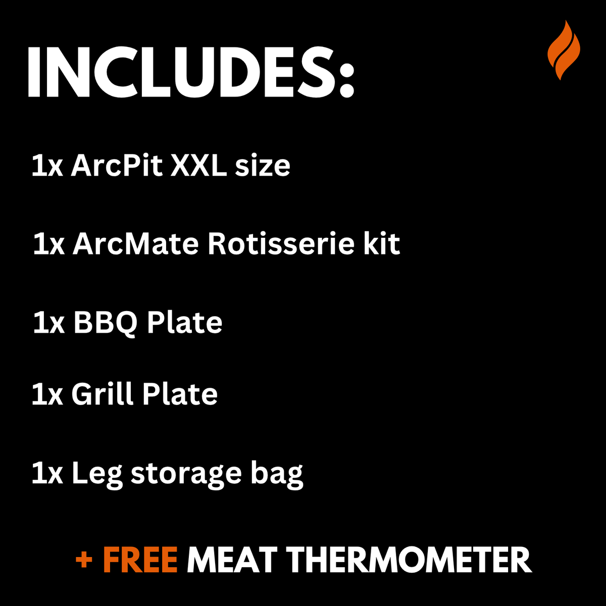 Roast Mate Kit - ArcPit™ XXL