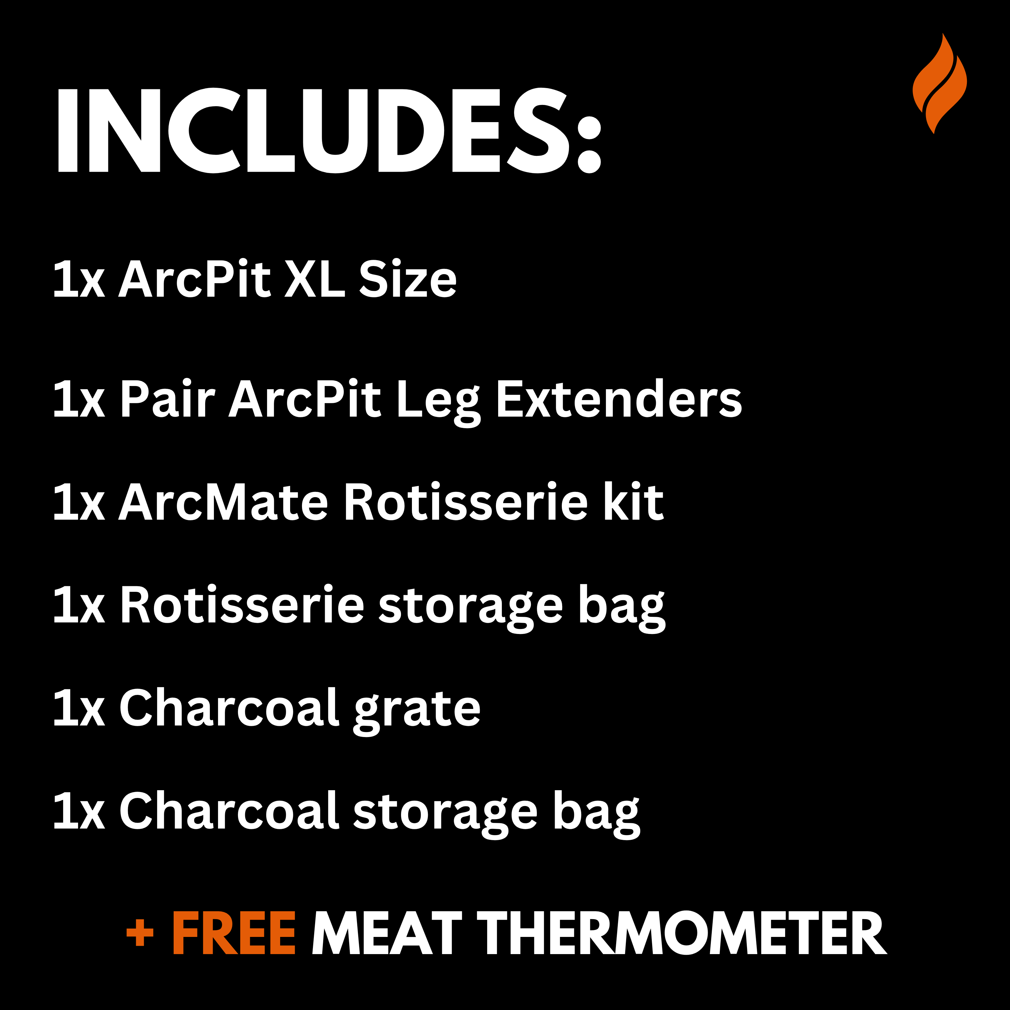ArcPit™ Campfire Roast Kit - XL ArcPit