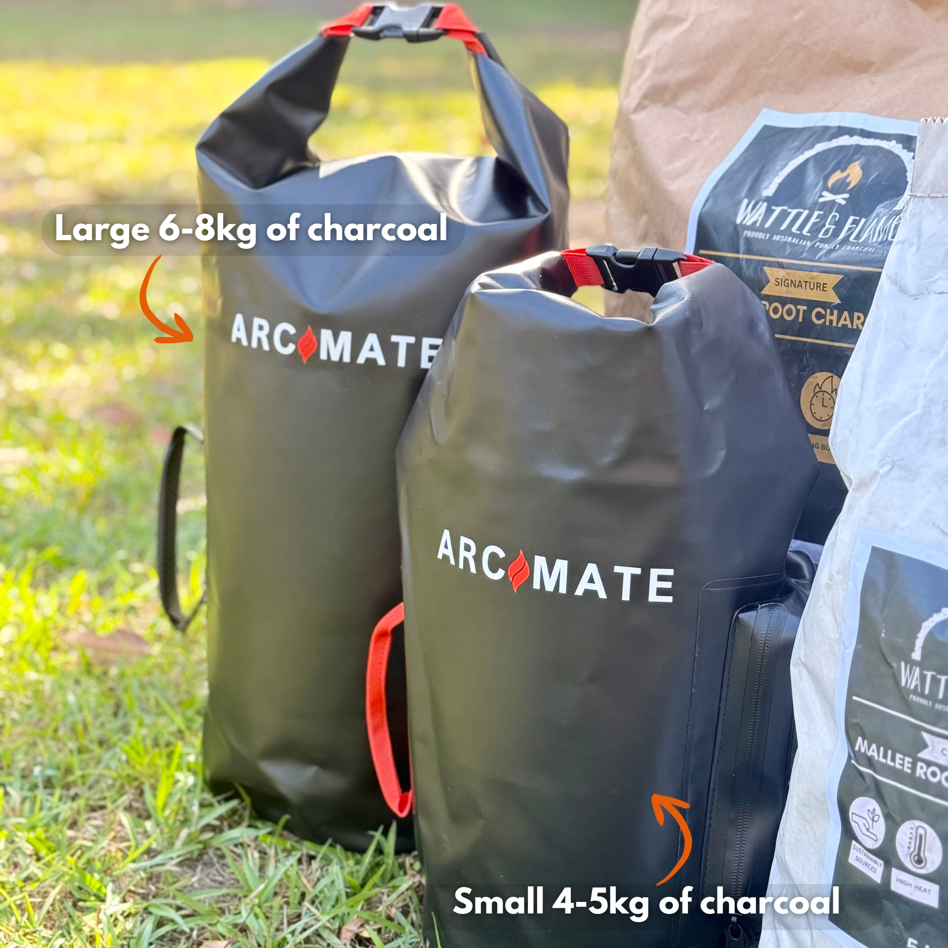 ArcMate Charcoal Bag