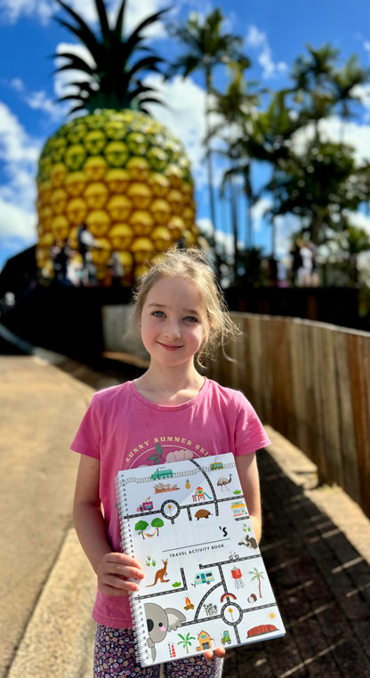 Kids Australian Inspired Travel Activity Book